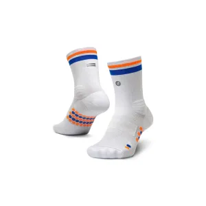 Shyu Racing Running Socks - White/Blue/Orange