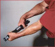 SideWinder Pro Xtreme : Hand, Wrist, Forearm Exerciser 2″ diameter Handle. Fat Grip Training for serious Grip Strength!