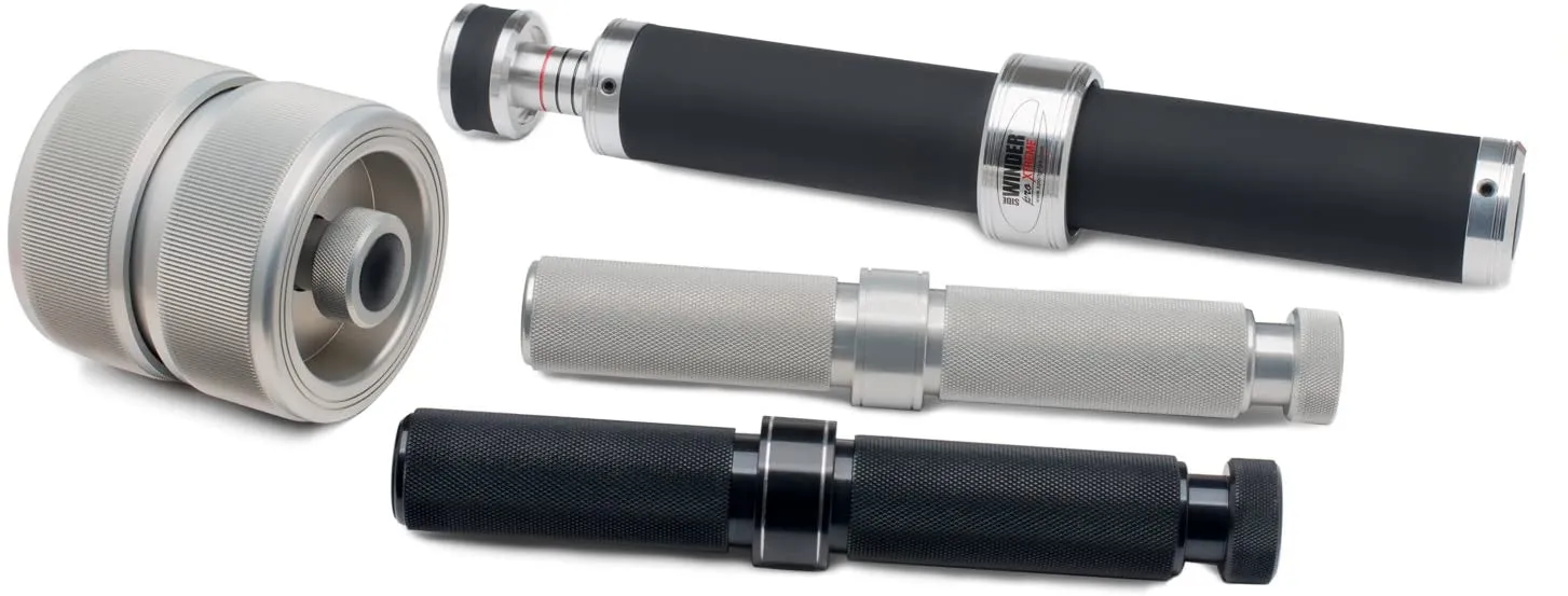 SideWinder Revolution : Hand, Wrist and Forearm Exerciser. 1 1/2 ” Diameter for a Demanding Workout. All aluminum portable. Excellent for rehab.