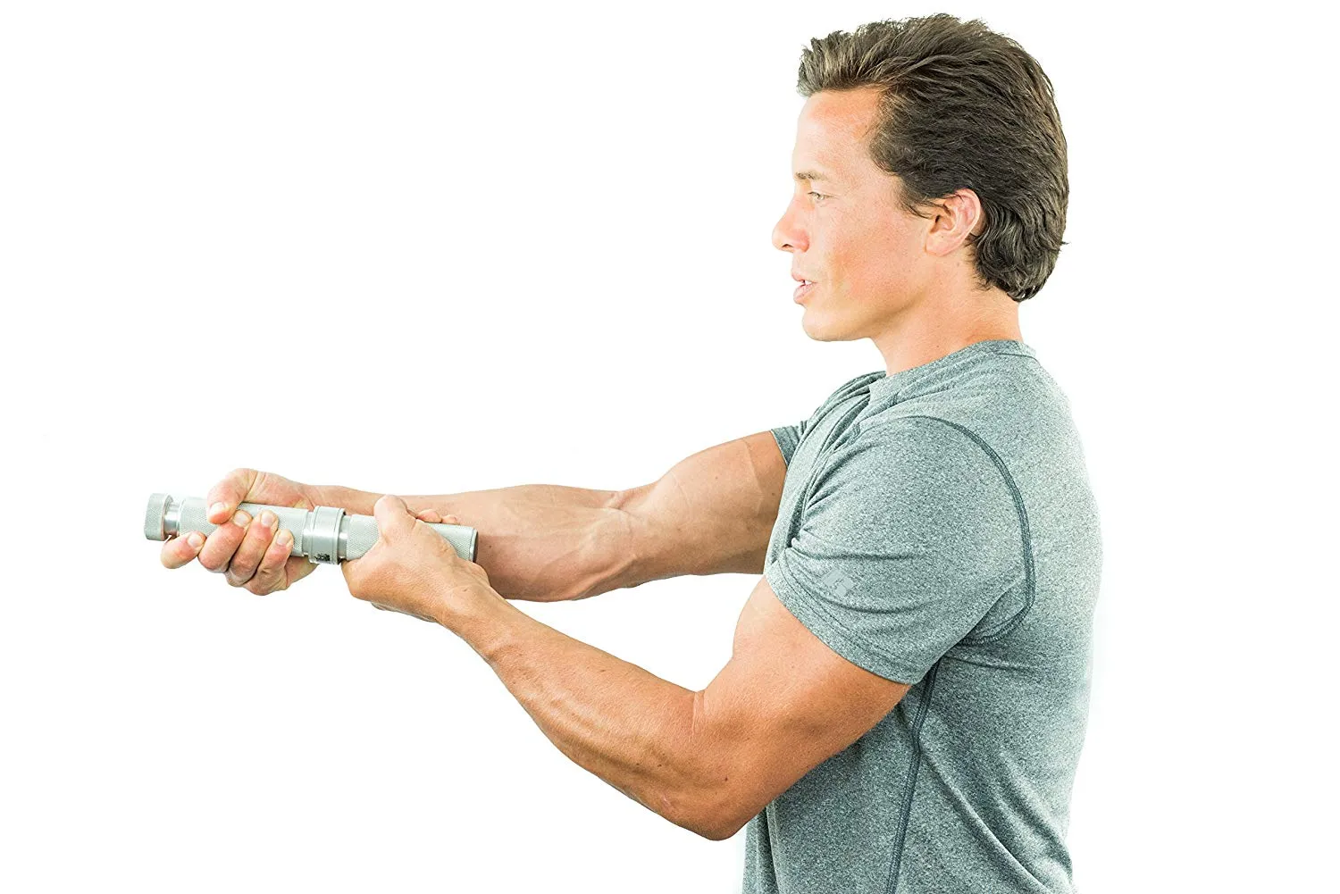 SideWinder Revolution : Hand, Wrist and Forearm Exerciser. 1 1/2 ” Diameter for a Demanding Workout. All aluminum portable. Excellent for rehab.