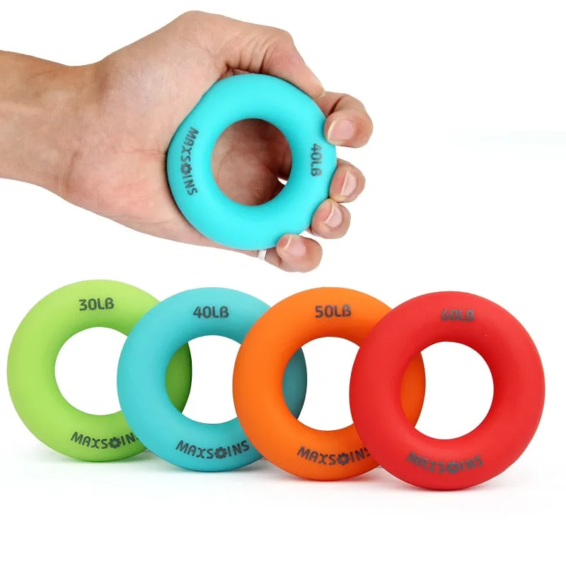 Silica Gel Portable Hand Grip Gripping Ring: Knotted Physio