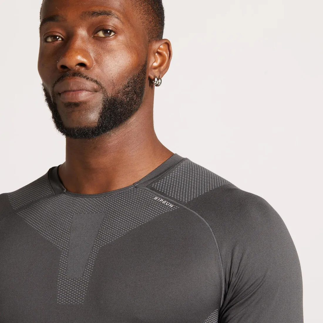SKINCARE MEN'S RUNNING WINTER BREATHABLE LS TEE-SHIRT