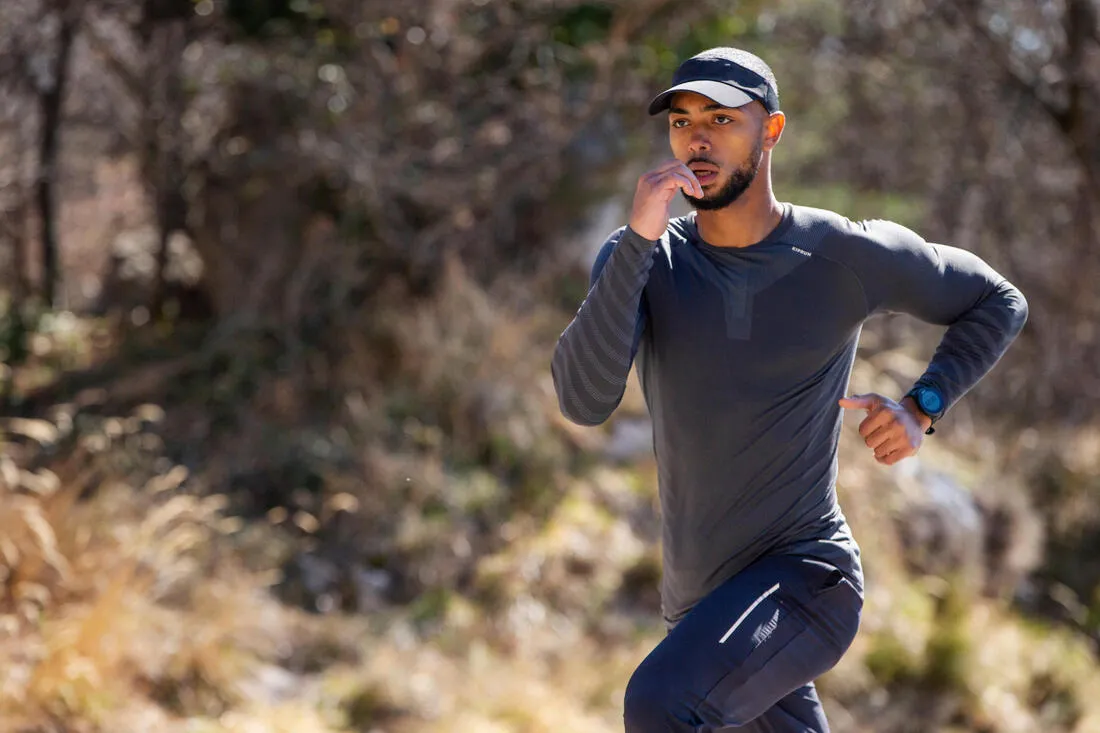 SKINCARE MEN'S RUNNING WINTER BREATHABLE LS TEE-SHIRT