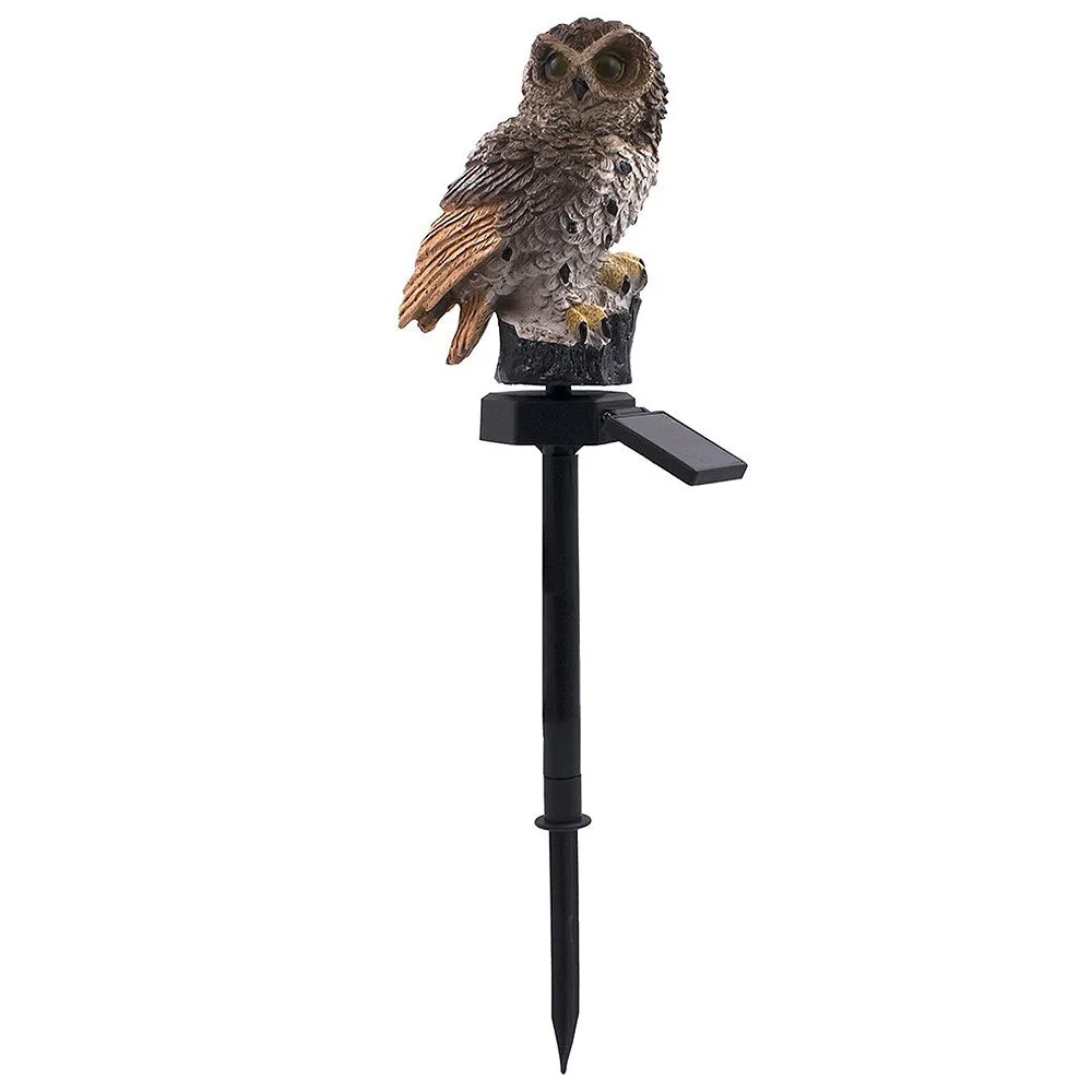 Solar Owl Garden Light