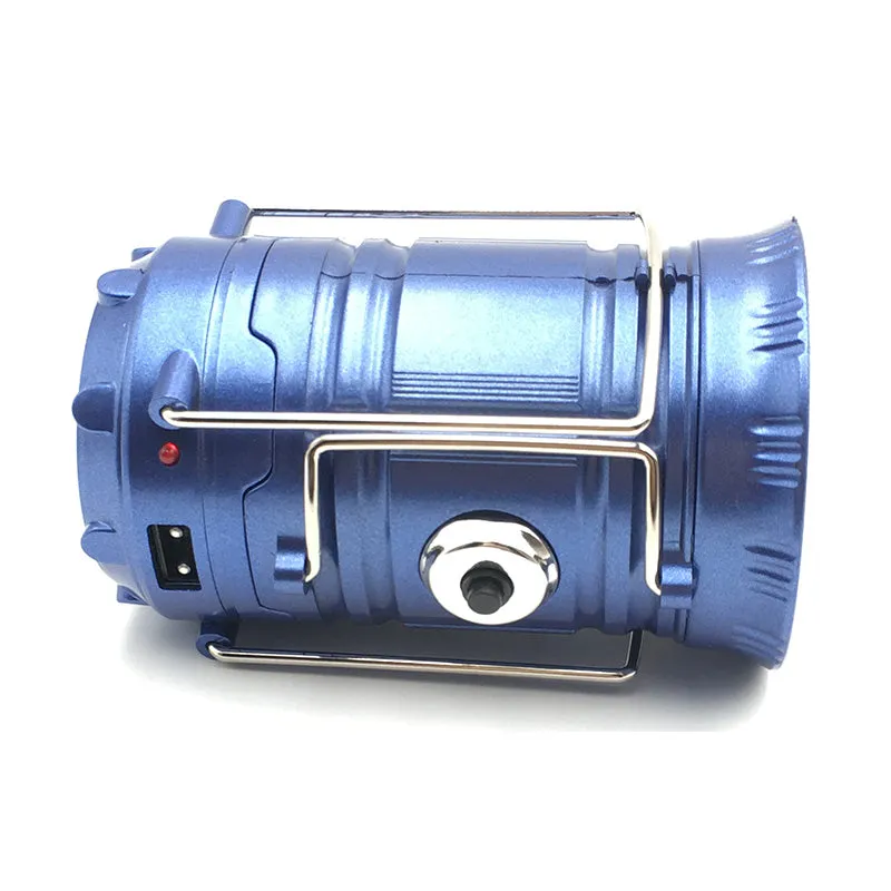 Solar Rechargeable Camping Lantern & Portable Outdoor Handheld Led Flashlight