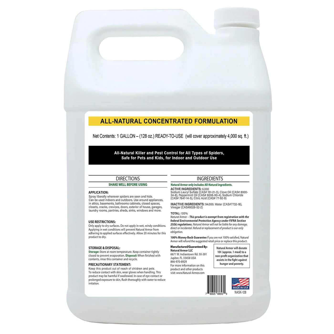 Spider Shield - GALLON (128 oz)