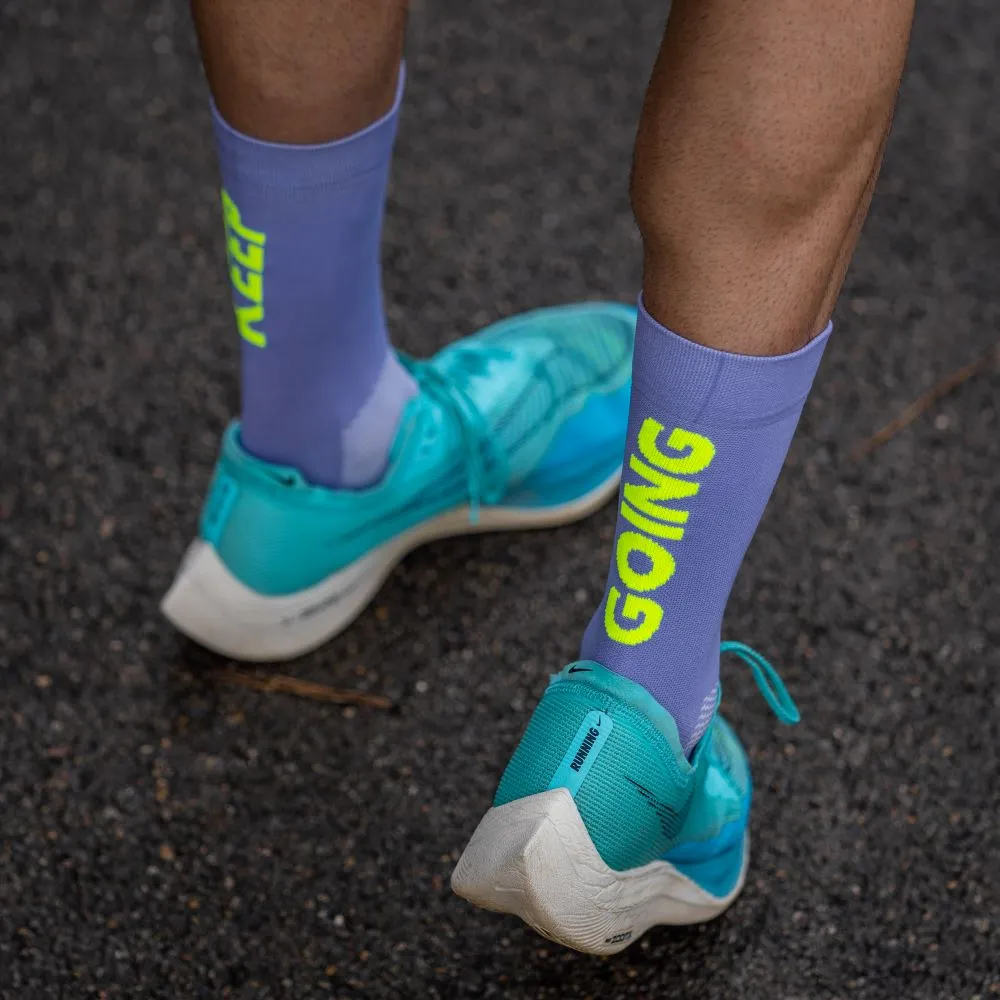 Sporcks - Keep Going Purple - Running Socks