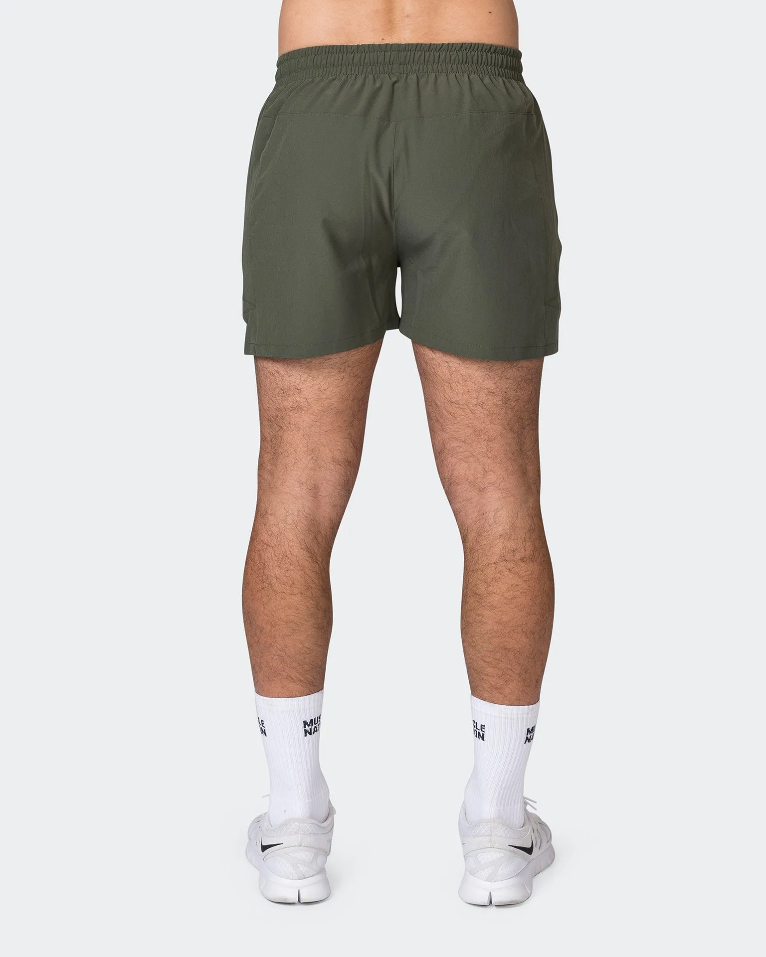Streamline Training Shorts - Dark Khaki