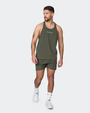 Streamline Training Shorts - Dark Khaki
