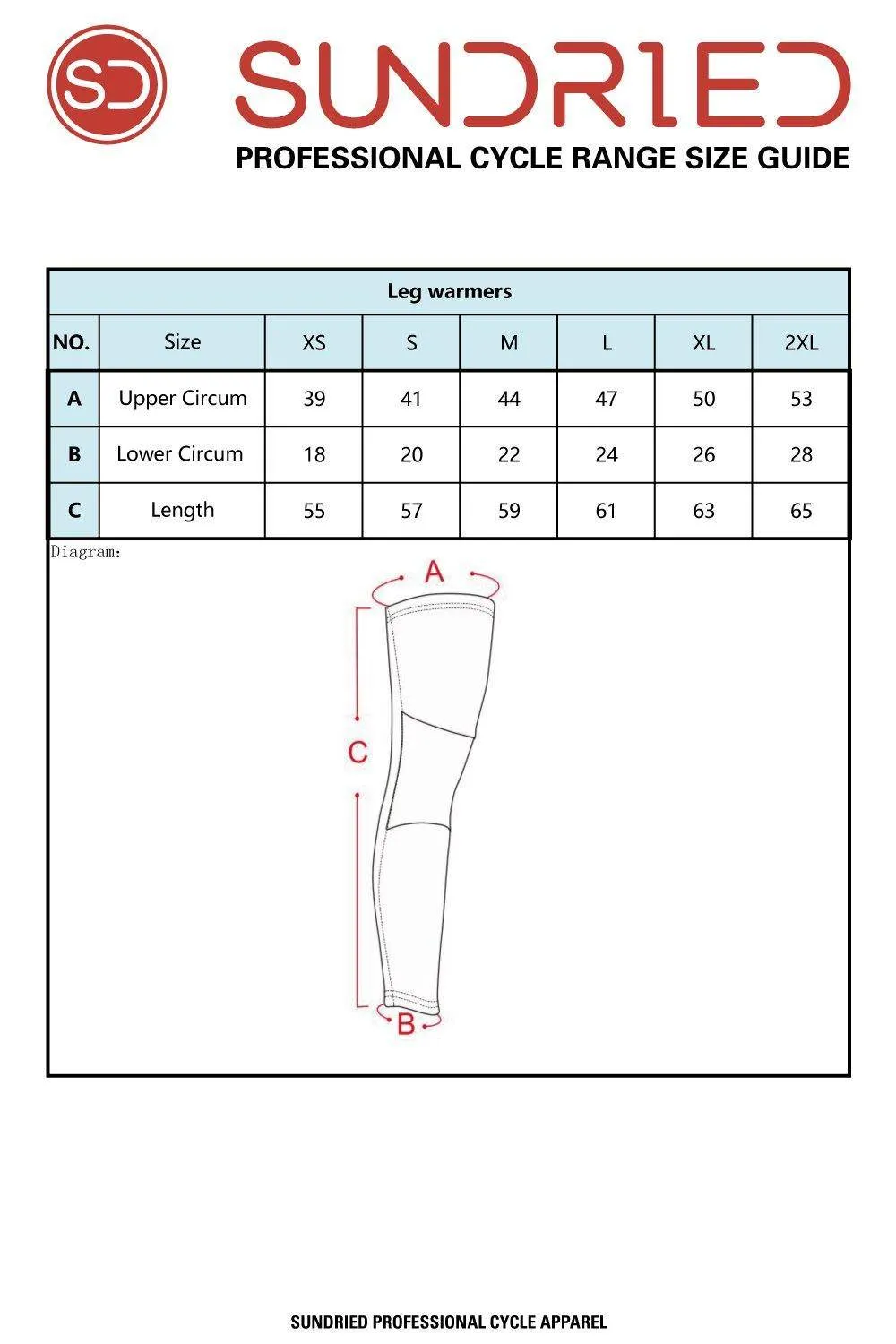 Sundried Cycling Leg Warmers