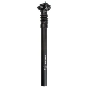Suspension seat post with 27.2 mm diameter and 29.8 and 31.8 mm adaptor