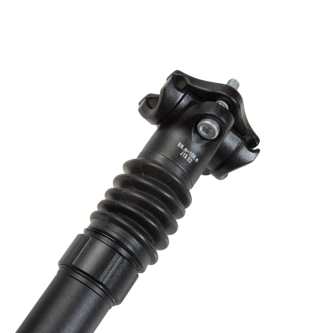 Suspension seat post with 27.2 mm diameter and 29.8 and 31.8 mm adaptor