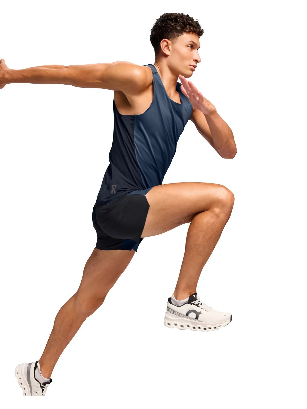 Szorty do biegania ON RUNNING 5" Lightweight Shorts granatowy