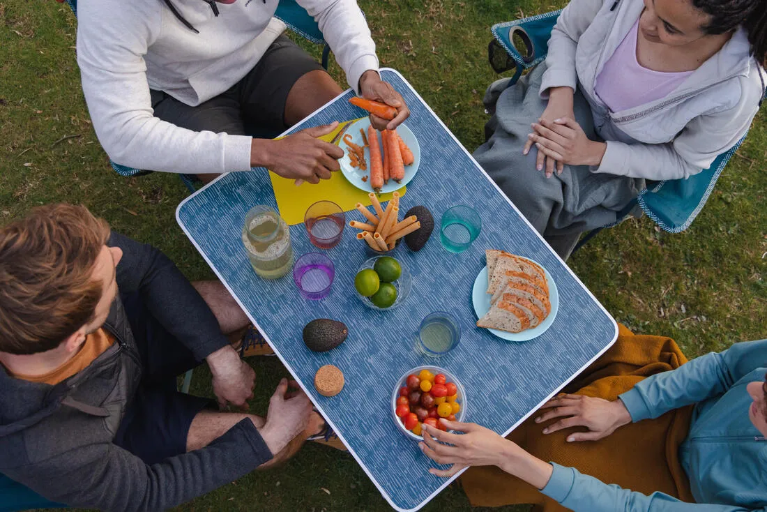 TABLE DE CAMPING PLIANTE - 2 À 4 PERSONNES