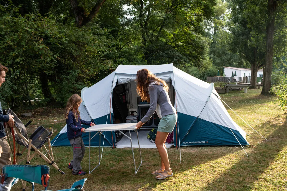 TABLE DE CAMPING PLIANTE - 2 À 4 PERSONNES