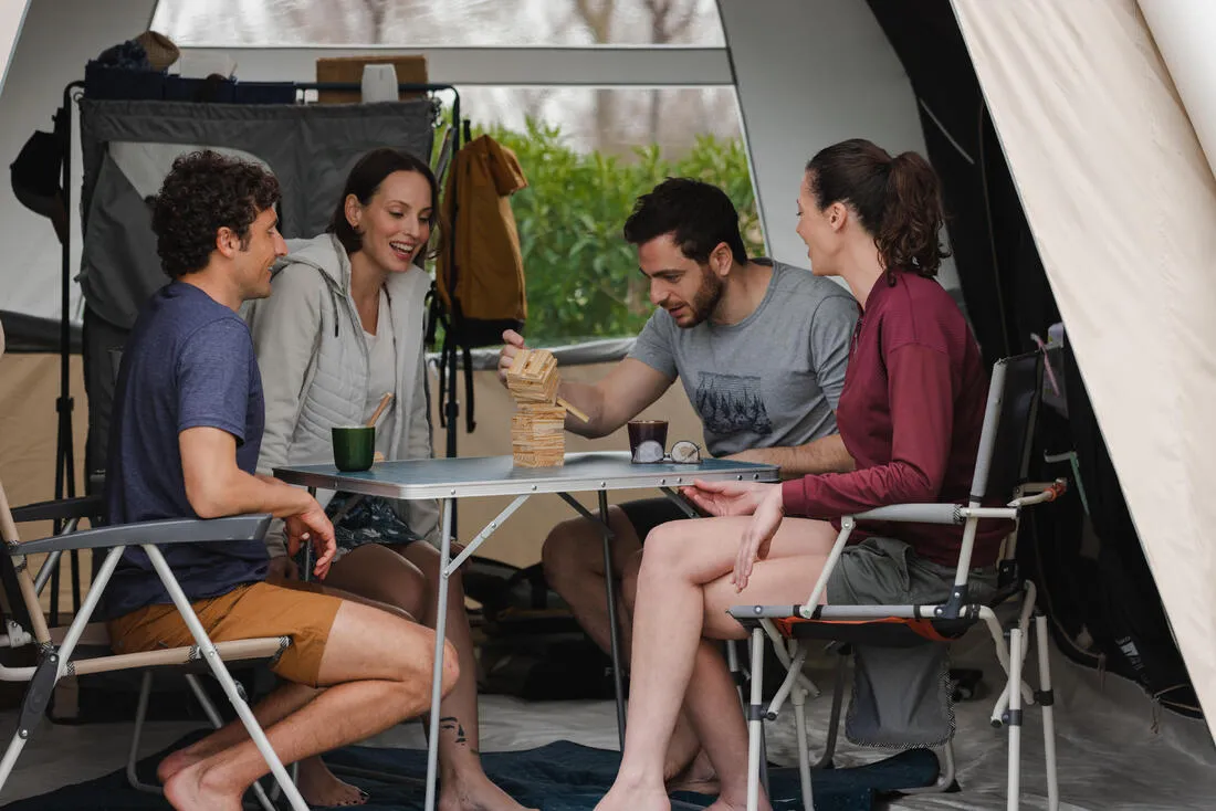 TABLE DE CAMPING PLIANTE - 2 À 4 PERSONNES