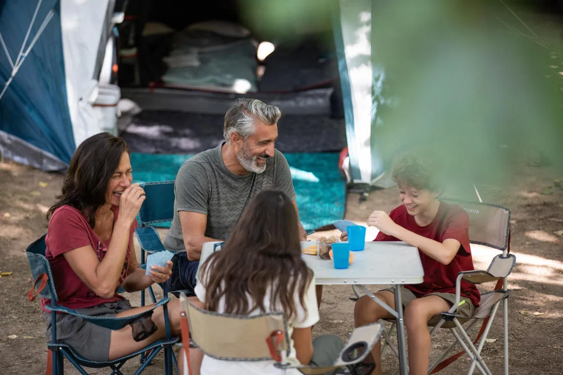TABLE DE CAMPING PLIANTE - 2 À 4 PERSONNES