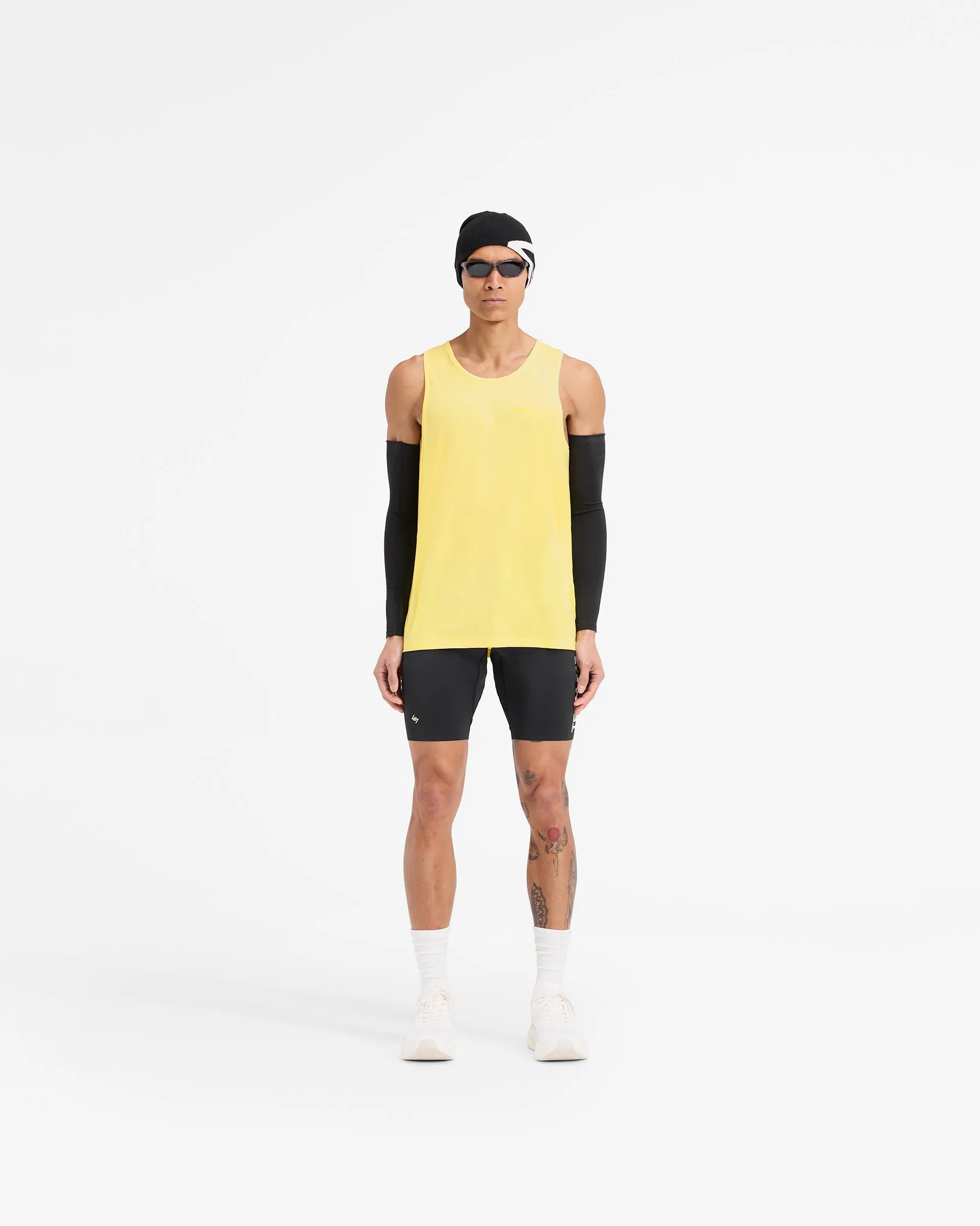 Team 247 Run Vest - Lemon