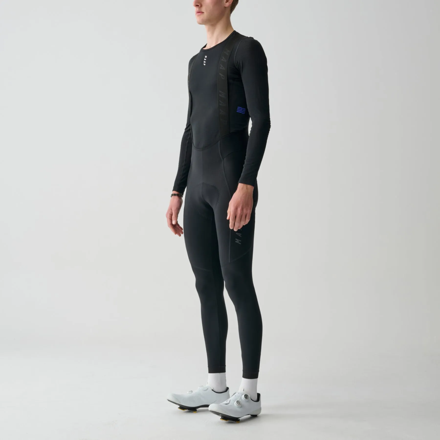 Team Bib Evo Thermal Cargo Tights - Black/Black