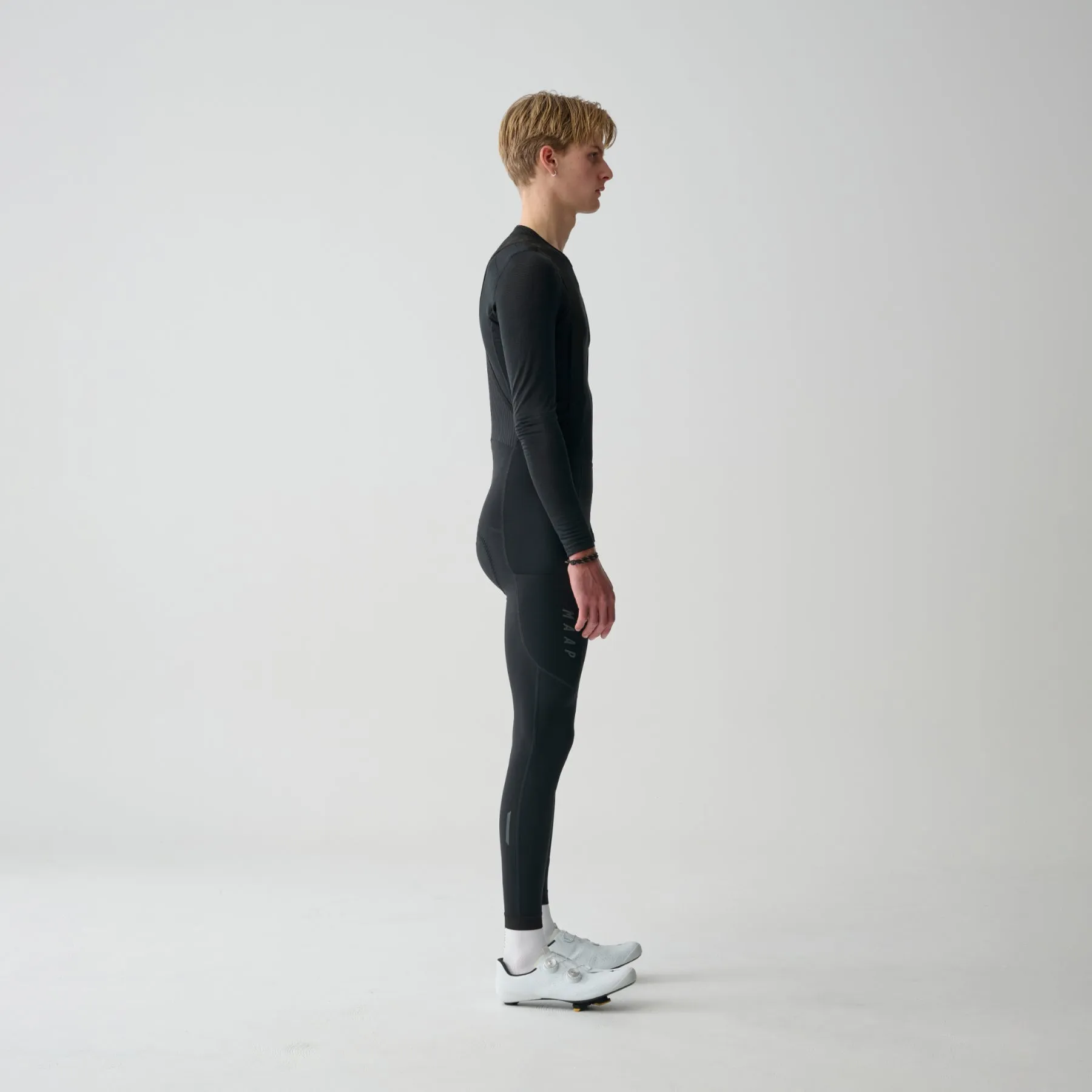 Team Bib Evo Thermal Cargo Tights - Black/Black