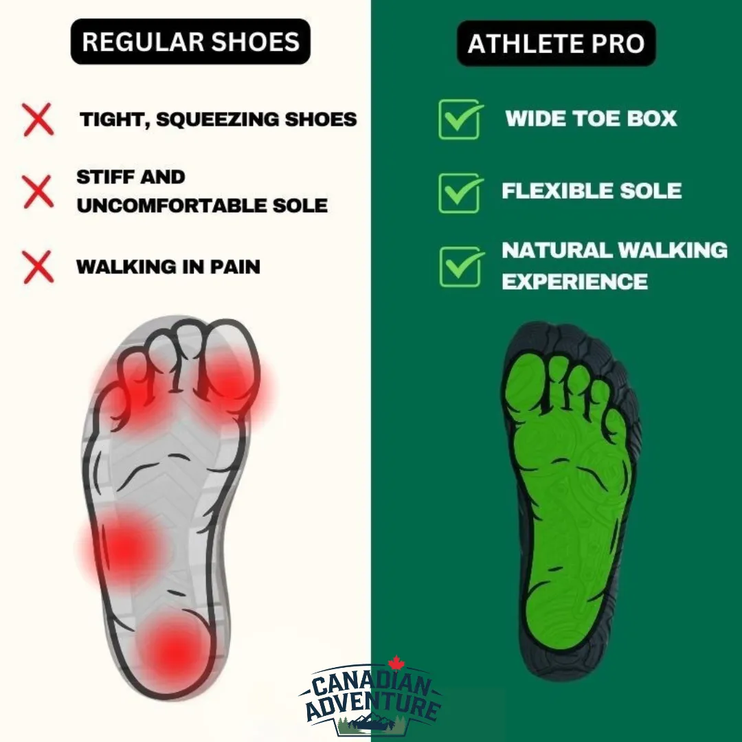 TerraStride™ Breathable Zero Drop Shoes - All-Terrain