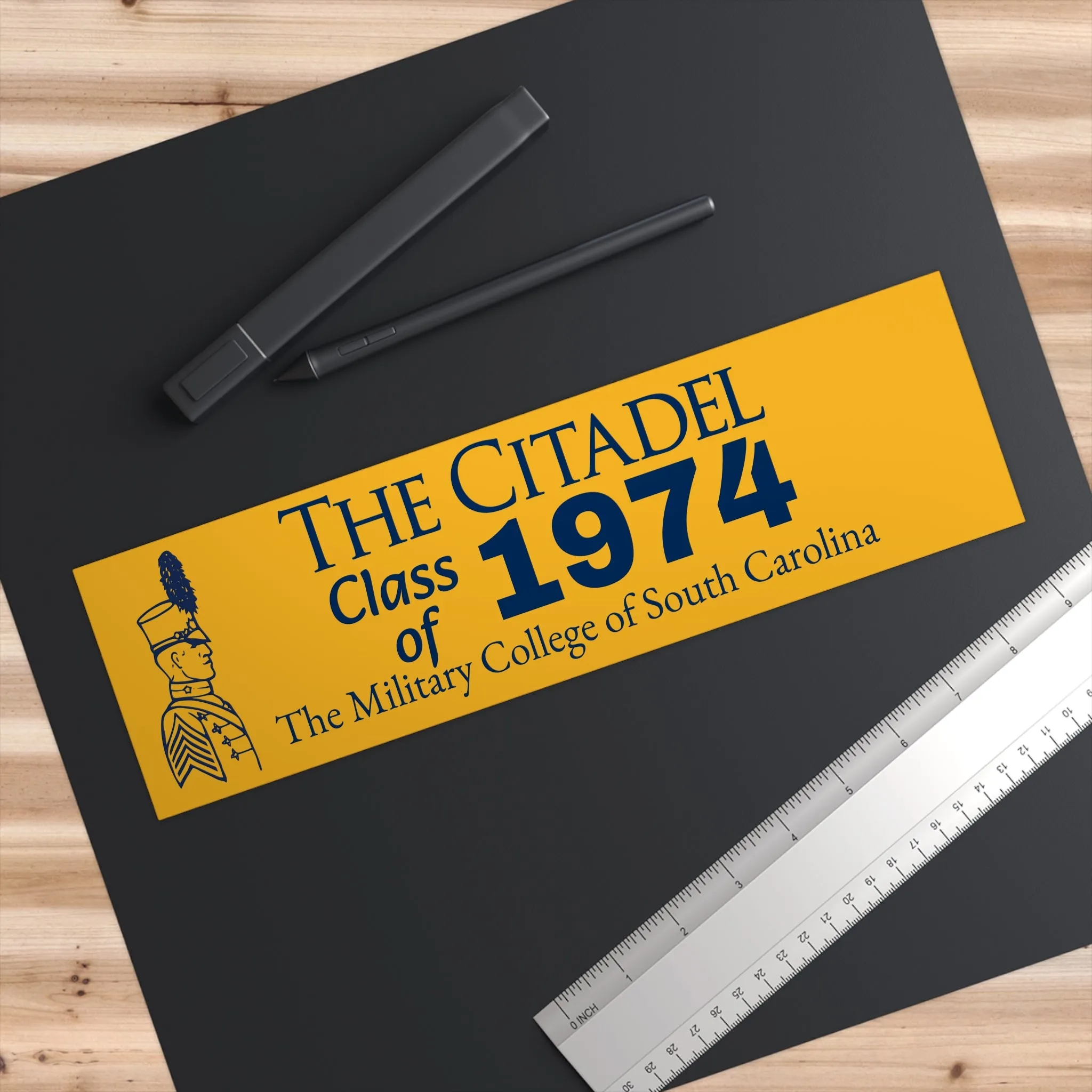 The Citadel, Gold Star, Class of (Your Year) Bumper Sticker