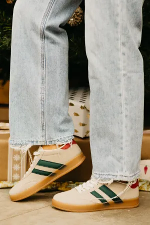 The Deer Low Top Stripe Sneaker