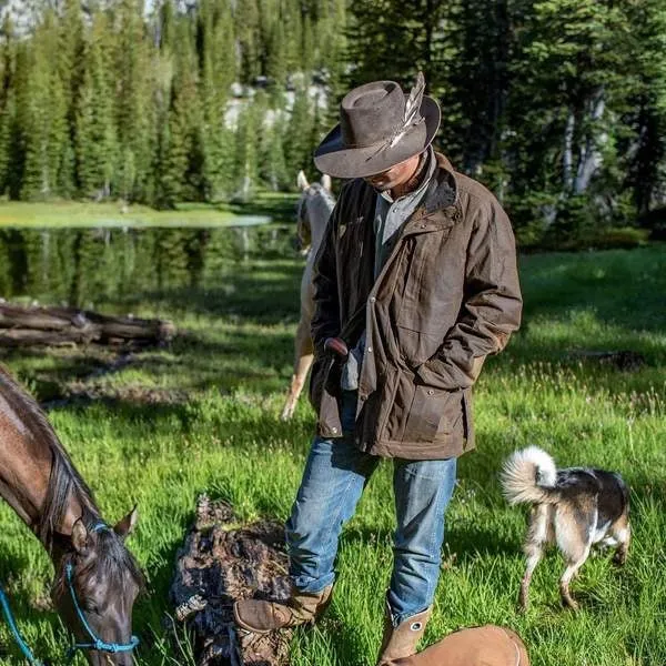The Outback Trading Company Men's "Deer Hunter" Oilskin Jacket