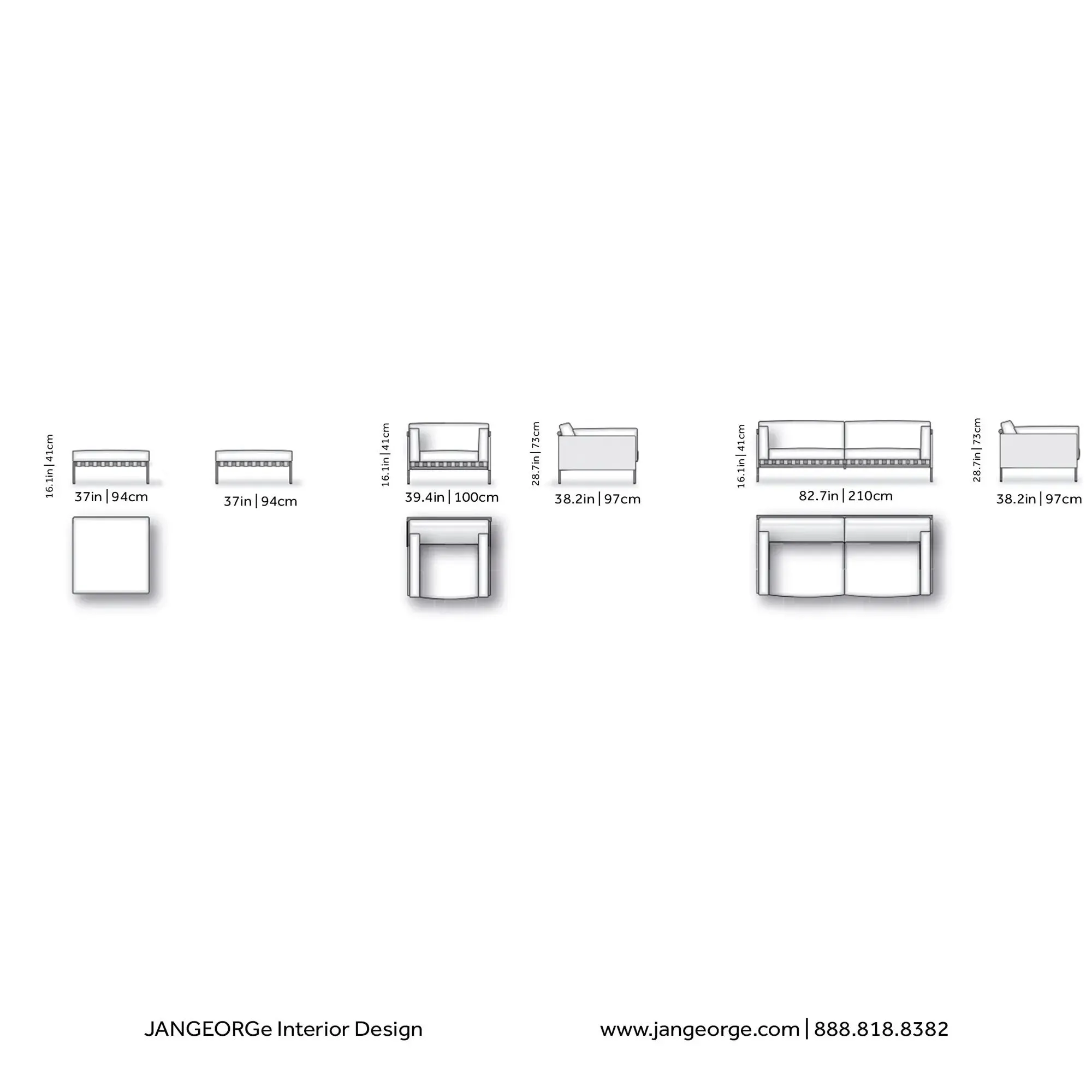 Étiquette - Outdoor Sofa