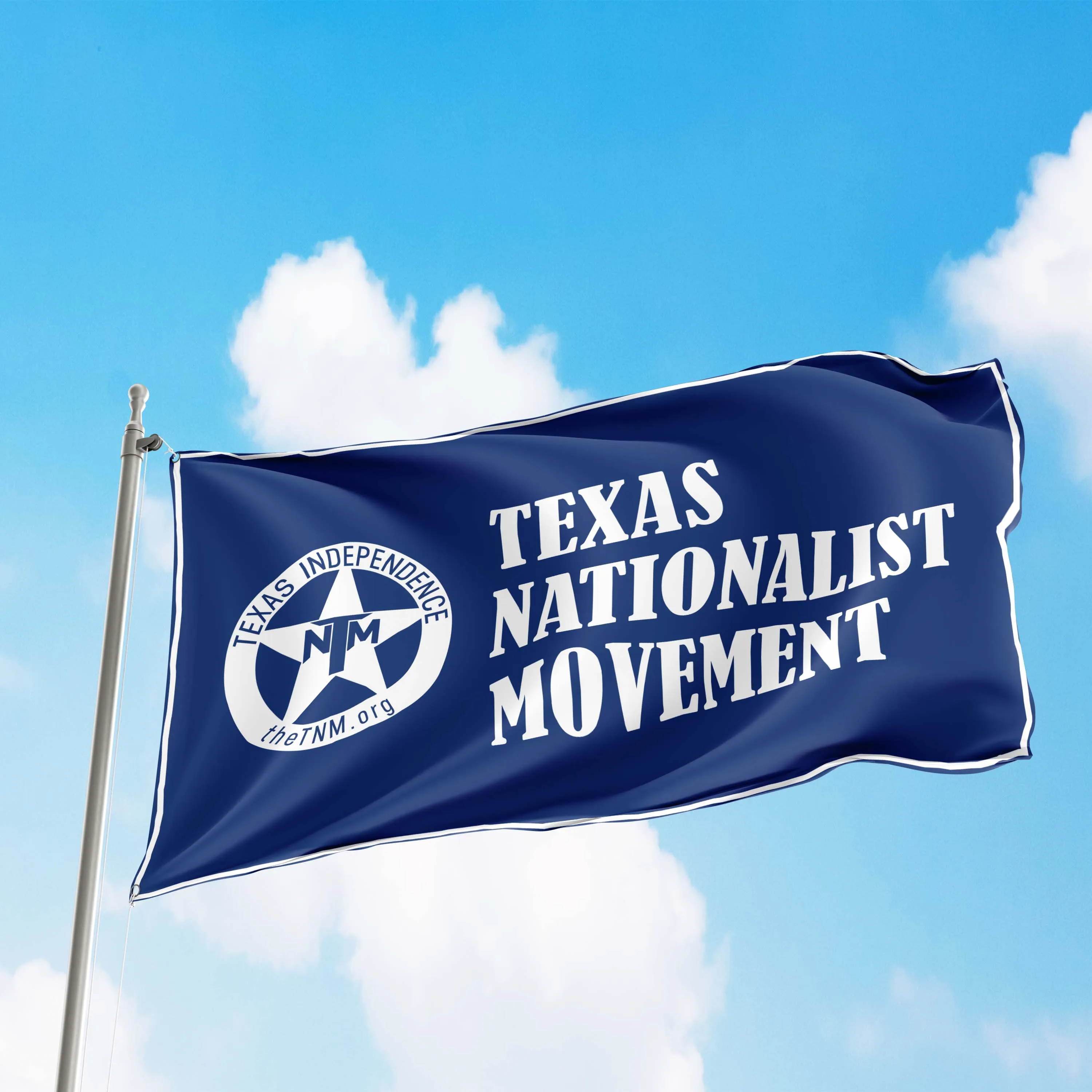 TNM Texas Nationalist Movement Texas Independence Flag Banner