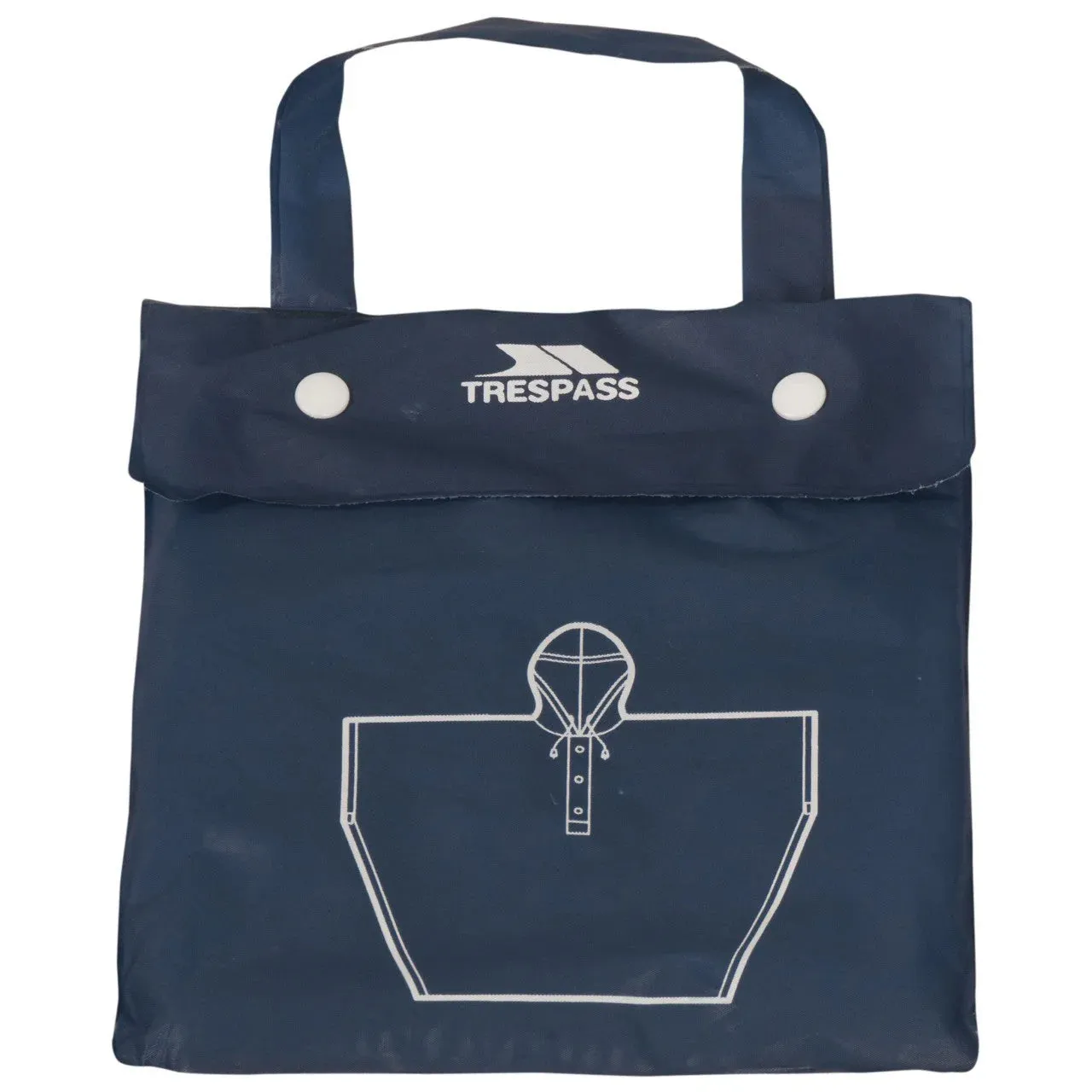 Trespass Waterproof Poncho (Navy)