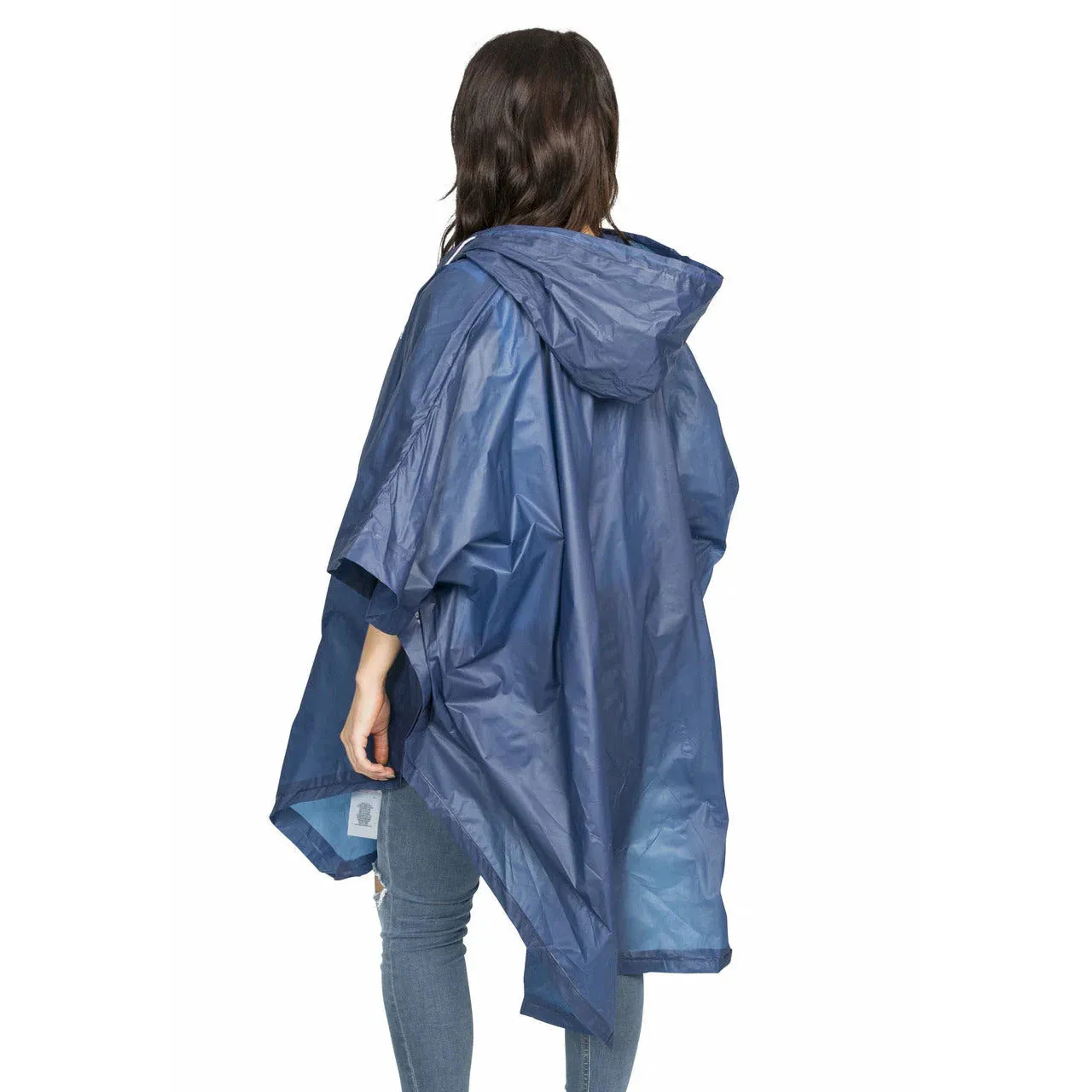 Trespass Waterproof Poncho (Navy)
