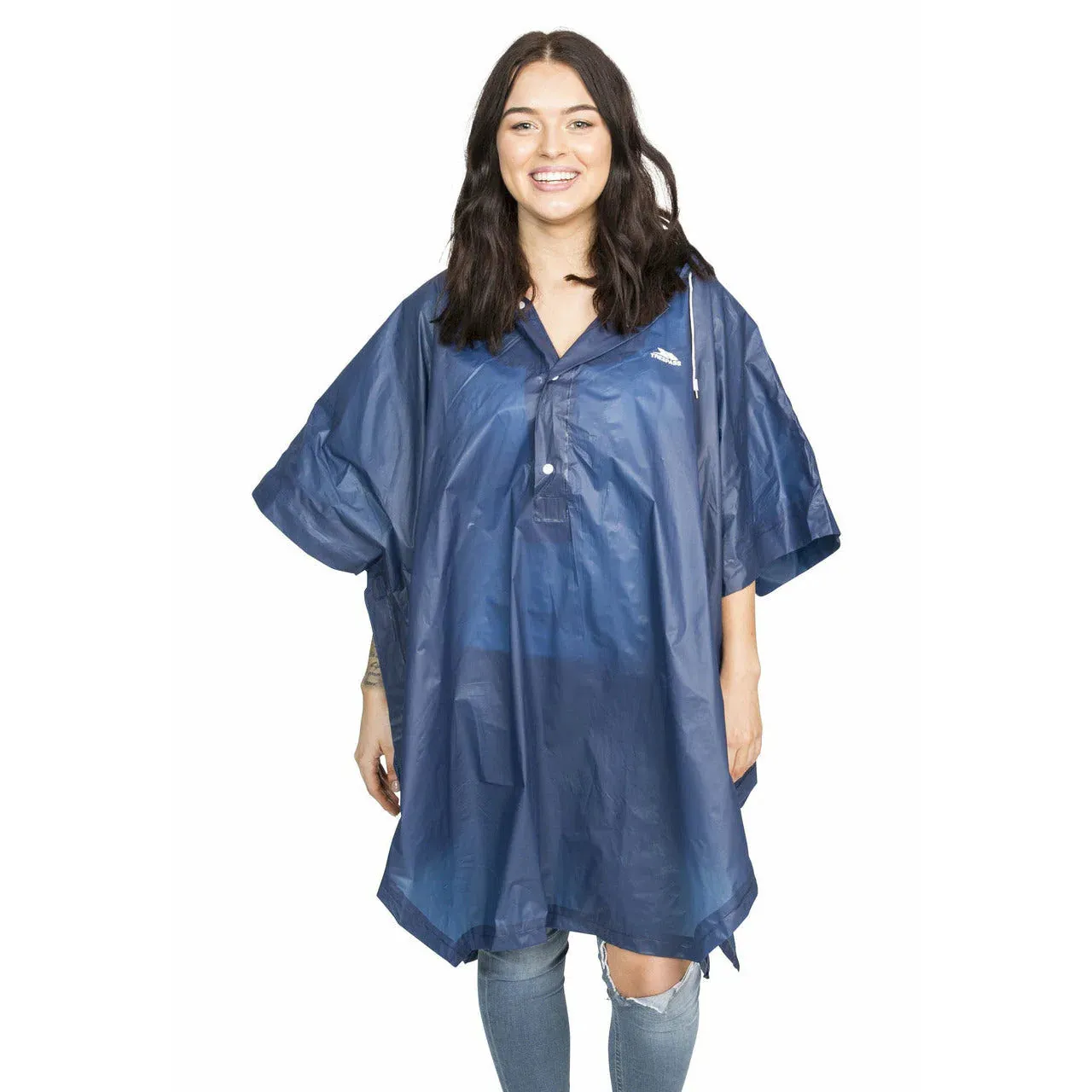 Trespass Waterproof Poncho (Navy)