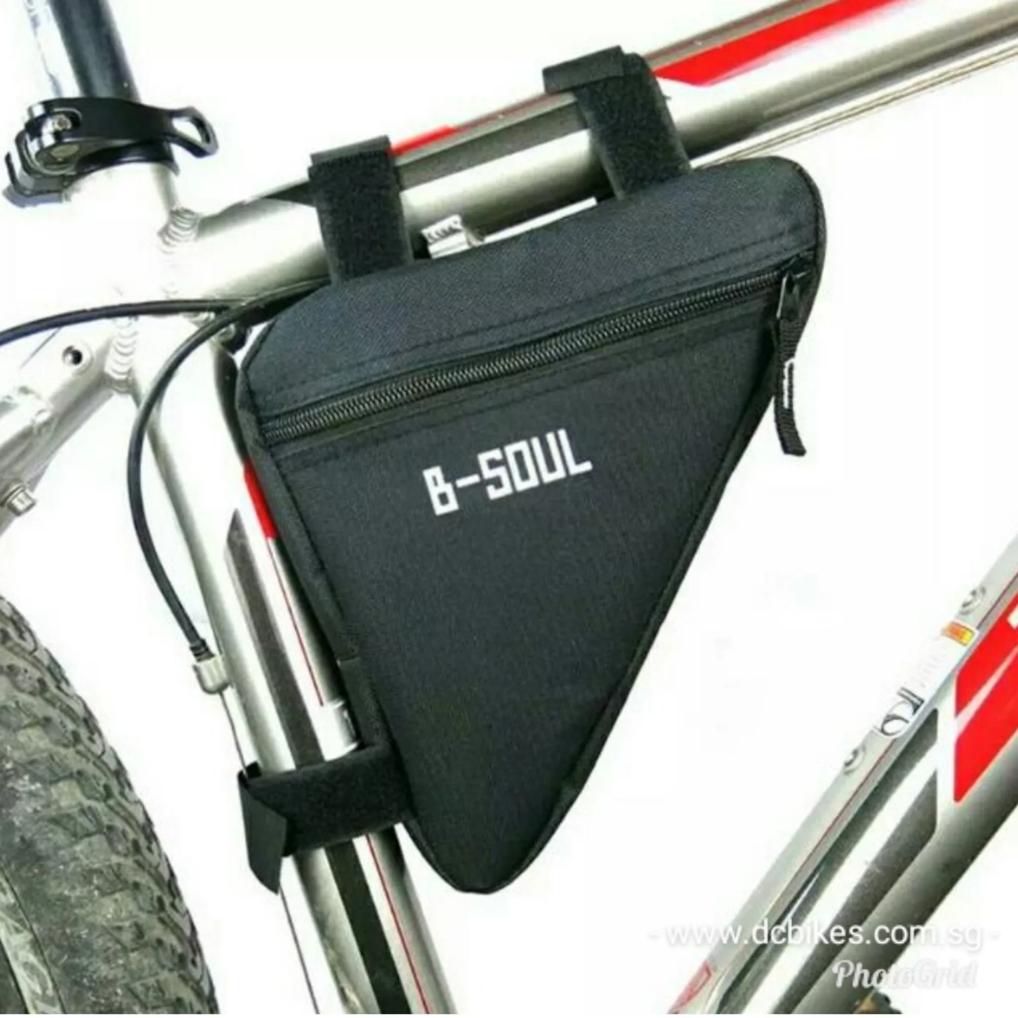 Triangle Cycling Top Tube Frame Pouch Bag