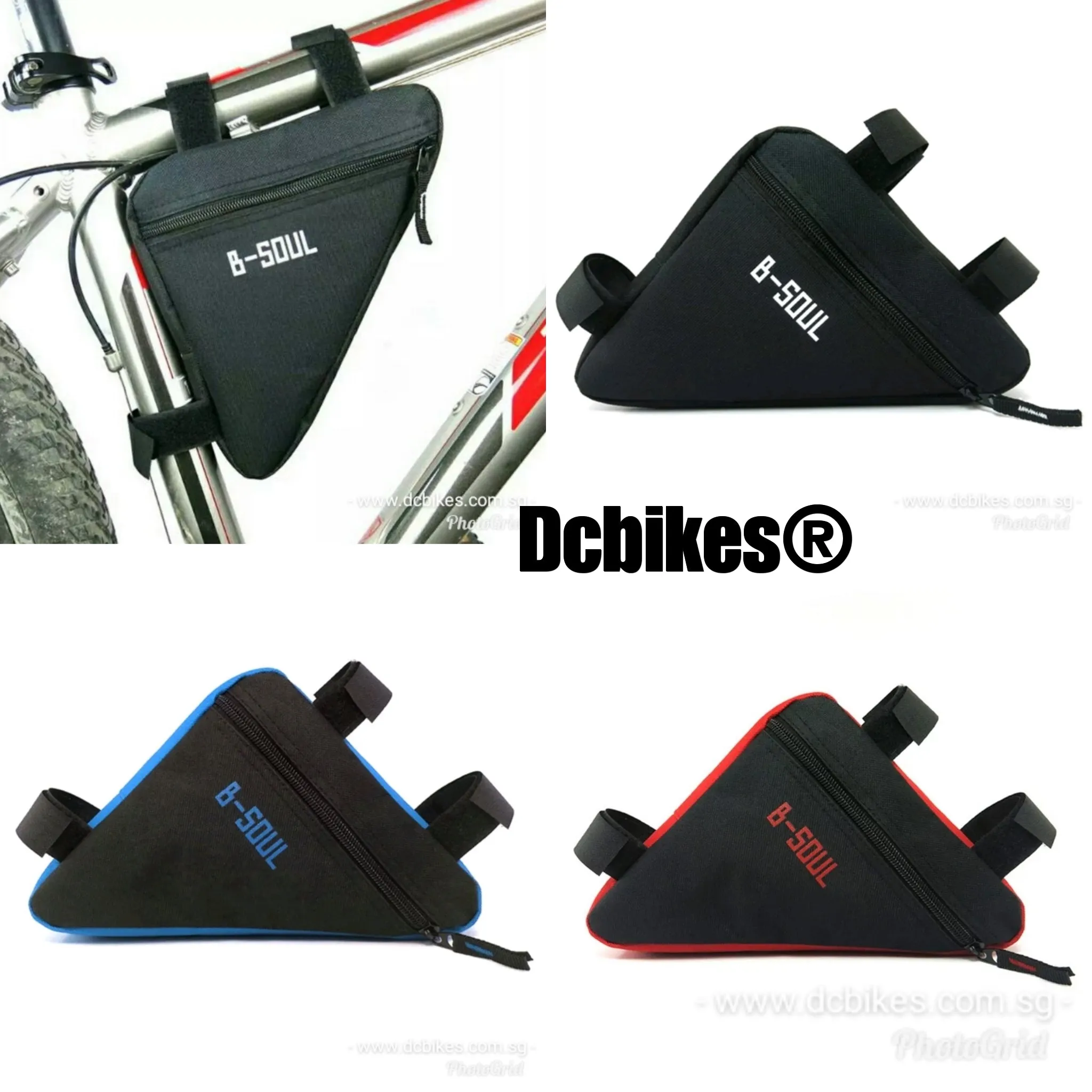 Triangle Cycling Top Tube Frame Pouch Bag