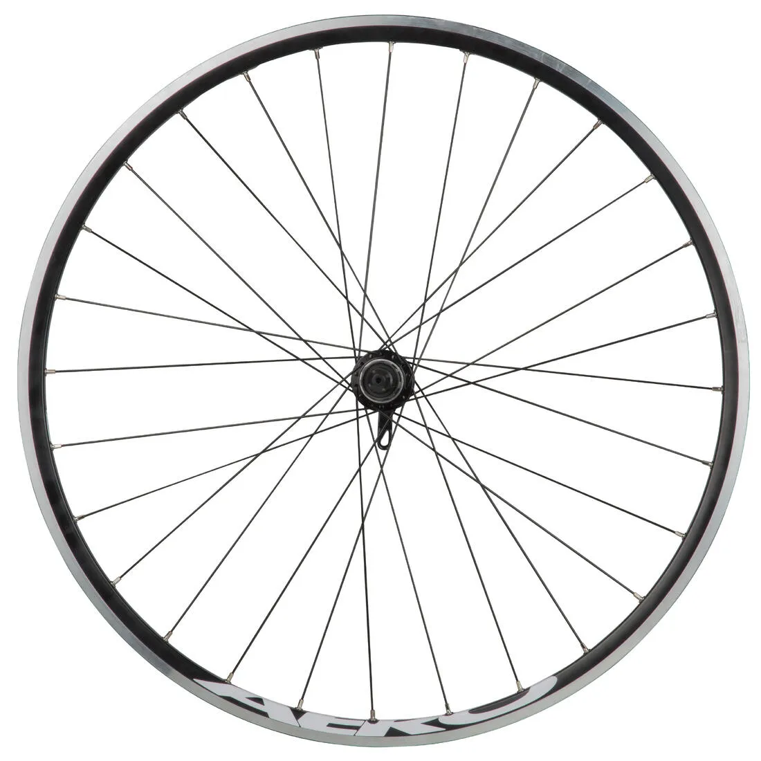Triban 520 700 Double-Walled Rear Road Bike Wheel with Cassette