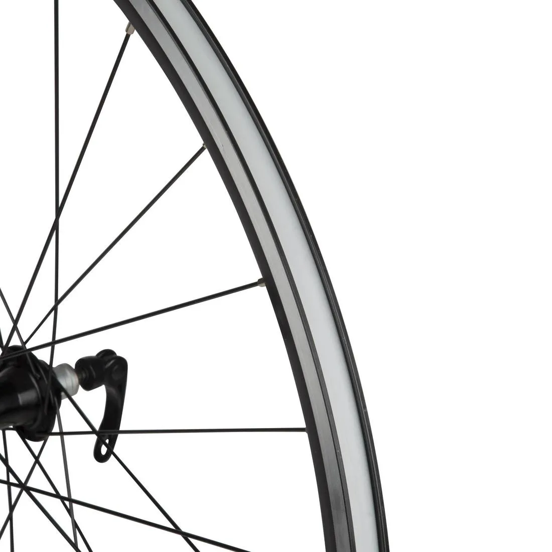 Triban 520 700 Double-Walled Rear Road Bike Wheel with Cassette