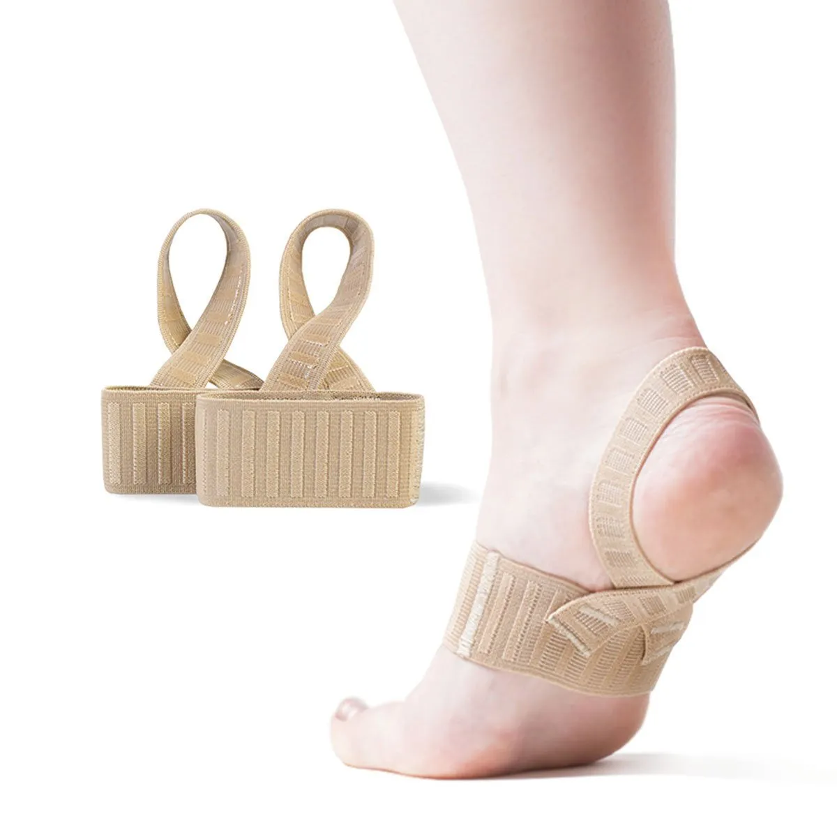 TULI'S® THE X BRACE™ - PAIR - highly effective elastic foot brace
