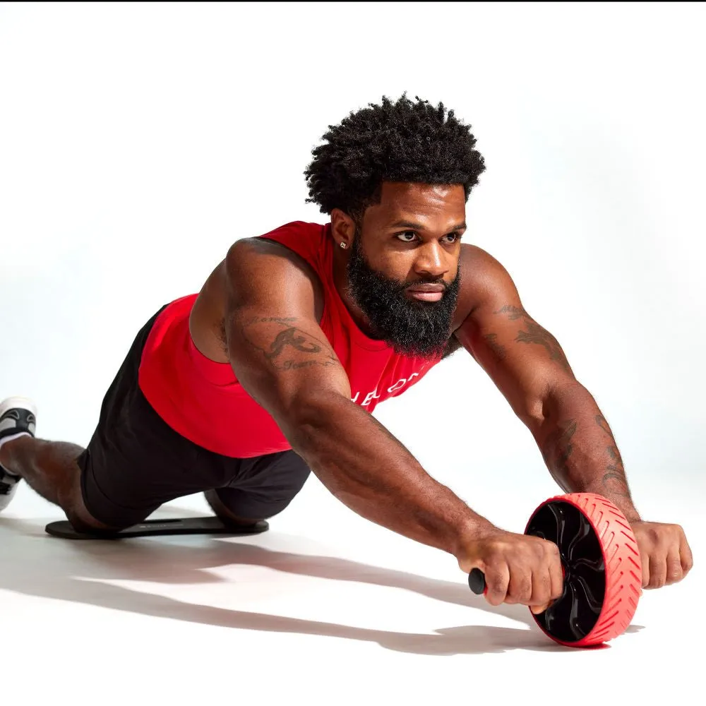 Ultra-Grip AB Wheel & Knee Pad