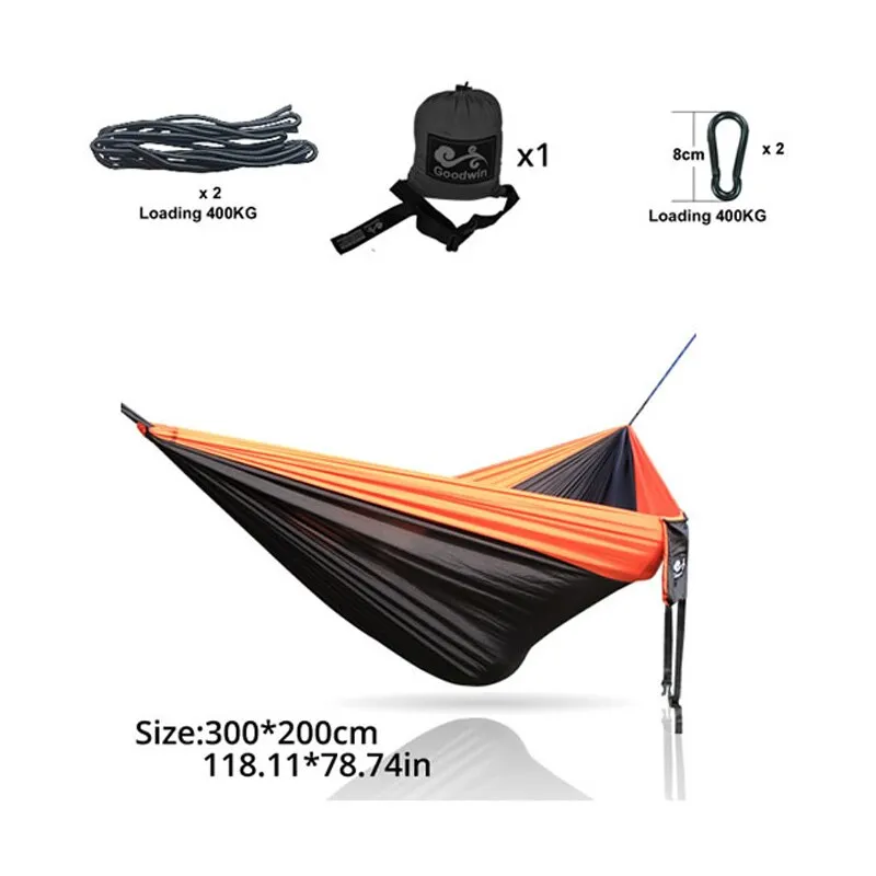 Ultralight Nylon Portable Camping Parachute Hammocks