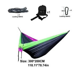 Ultralight Nylon Portable Camping Parachute Hammocks