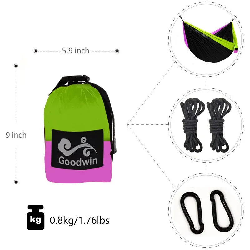 Ultralight Nylon Portable Camping Parachute Hammocks