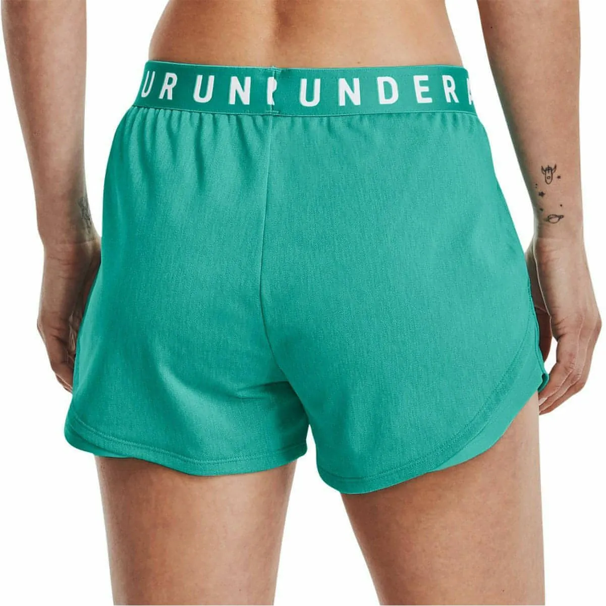Under Armour Play Up 3.0 Twist Womens Running Shorts - Green