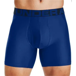 Under Armour Tech 6 Inch (2 Pack) Mens Boxer Jock - Blue
