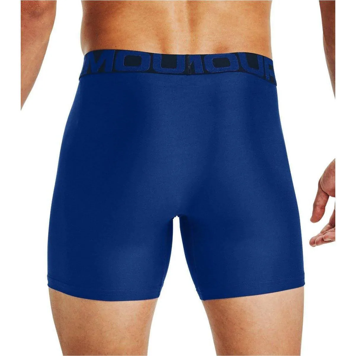 Under Armour Tech 6 Inch (2 Pack) Mens Boxer Jock - Blue