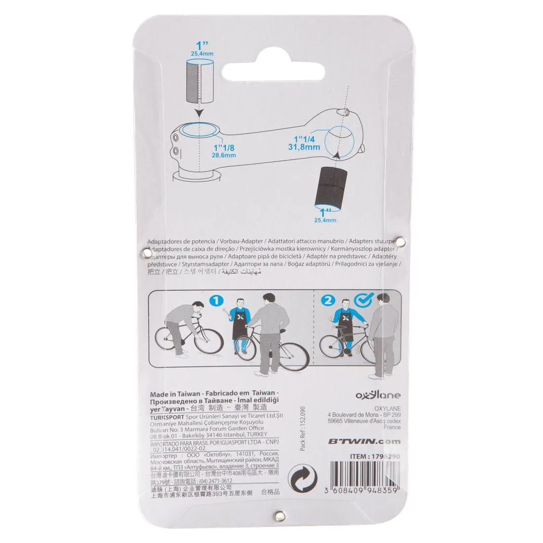Universal Stem and Handlebar Adaptors