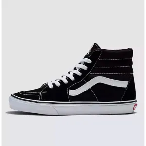 Vans Sk8-Hi Lite Classic Hi Top Sneakers  7Y old skool shoe black off the wall