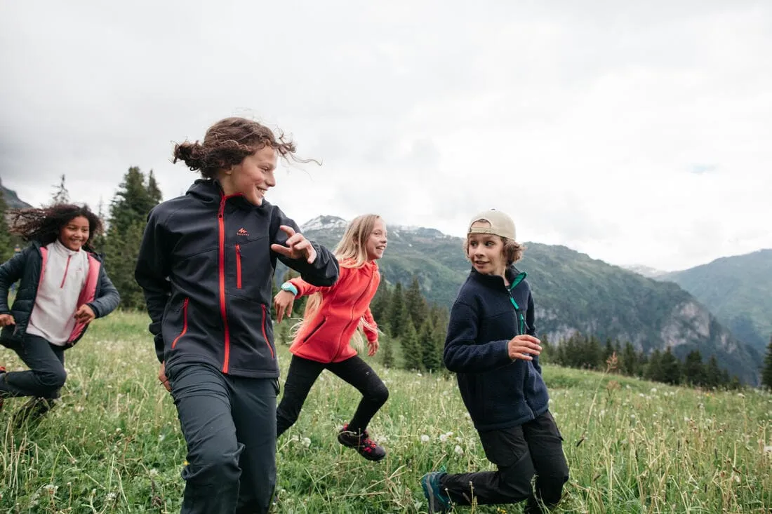 Veste softshell de randonnée enfant - mh900 tw - 7-15 ans
