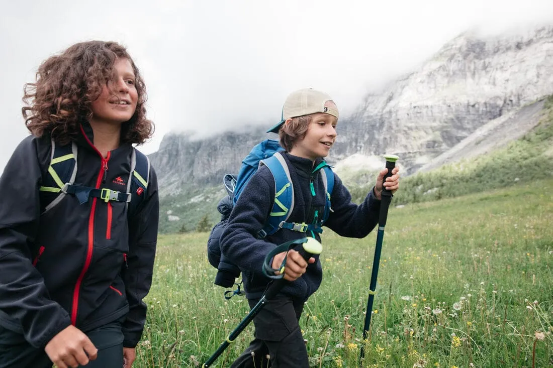 Veste softshell de randonnée enfant - mh900 tw - 7-15 ans