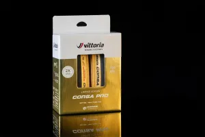 Vittoria Corsa Pro Gold Twin Pack Ltd Edition 700c Tyre